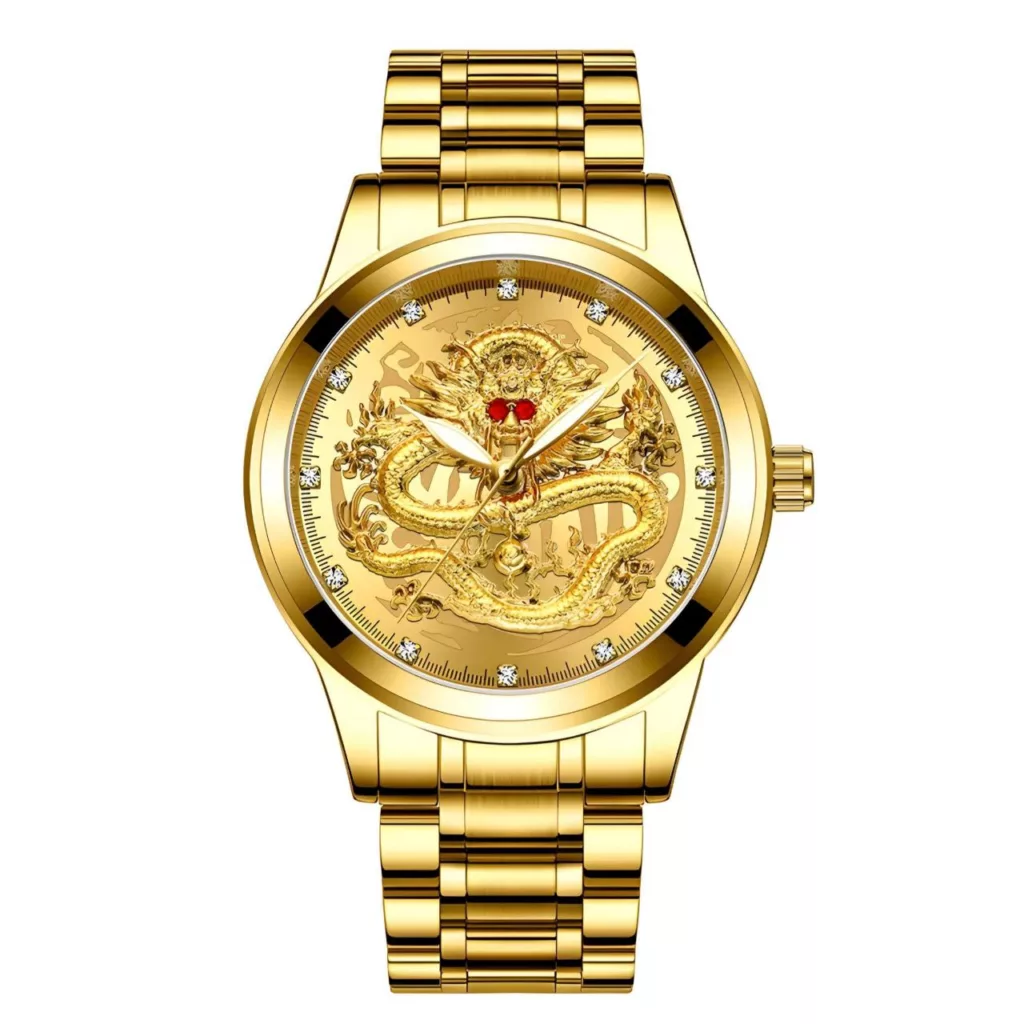 ساعت مچی عقربه‌ای مردانه مدل دراگون کد tt2