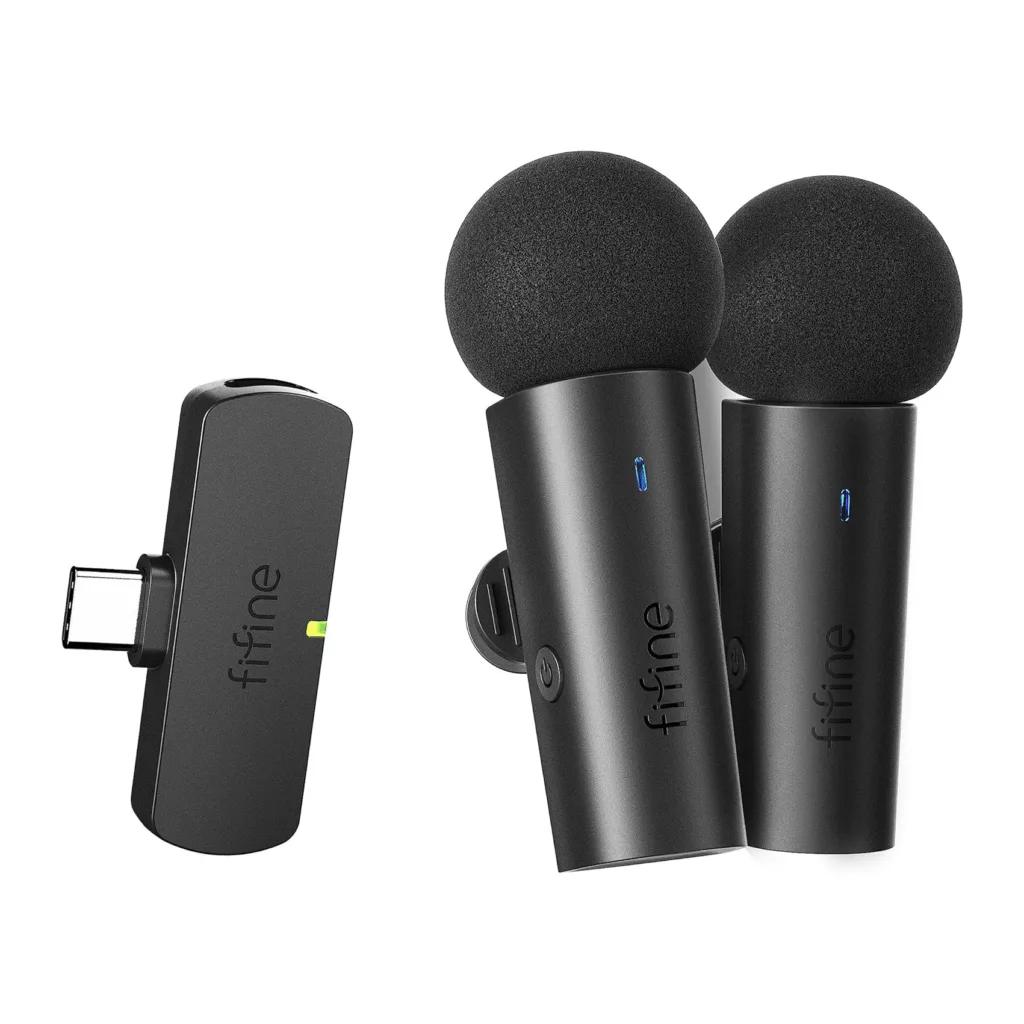 ست میکروفن بی سیم فای فاین مدل M8