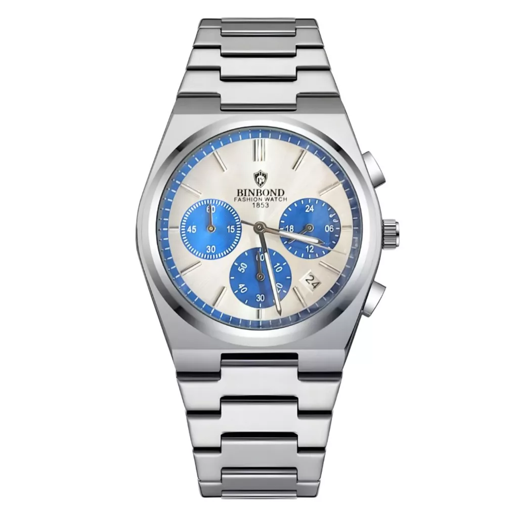 ساعت مچی عقربه‌ای کوارتز مردانه بین باند مدل سه موتور فعال کورنوگراف 1853 کد G_n1