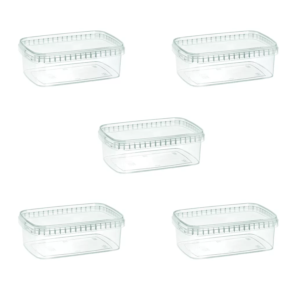 ظرف نگهدارنده طب پلاستیک مدل 1000C بسته 10 عددی