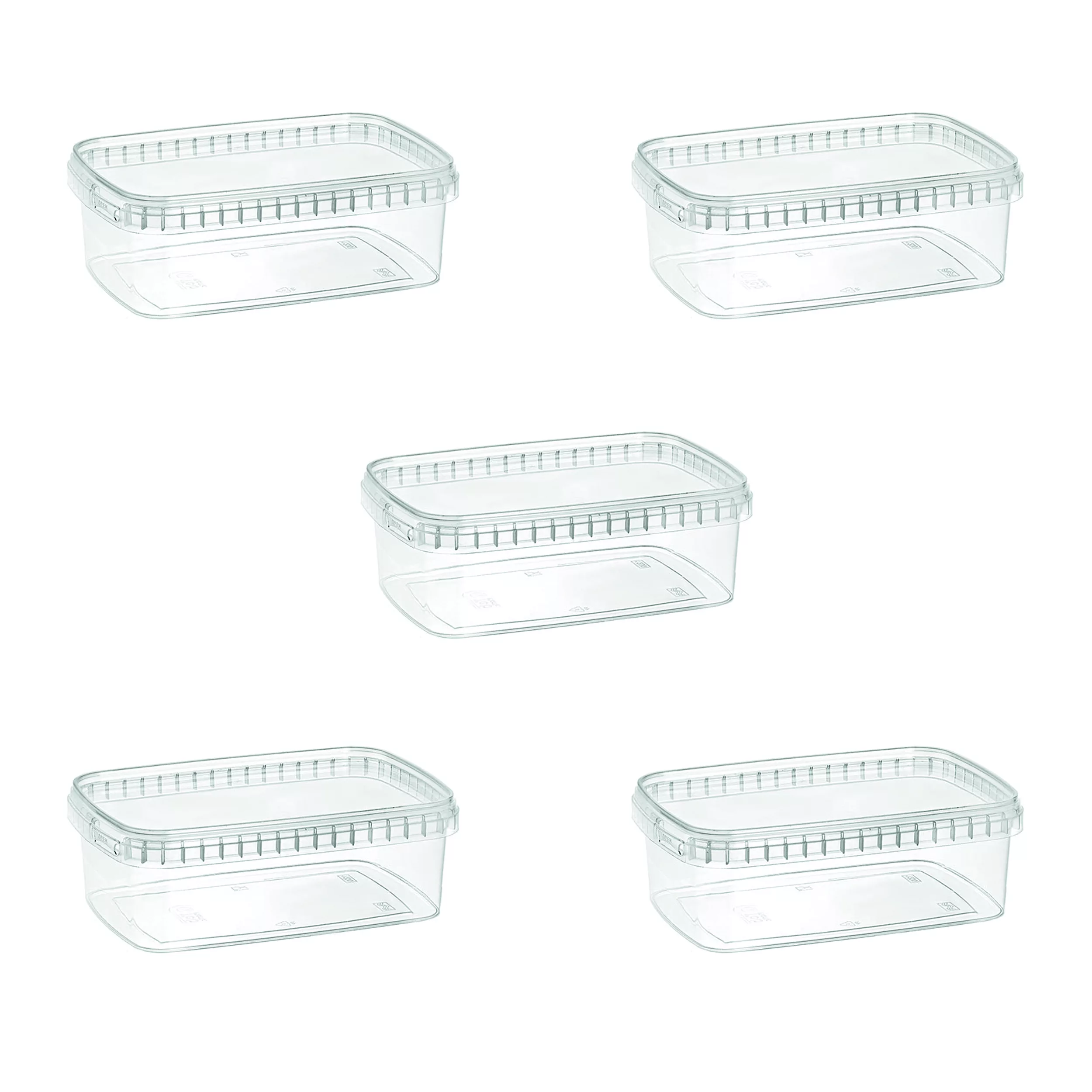 ظرف نگهدارنده طب پلاستیک مدل 1000C بسته 10 عددی