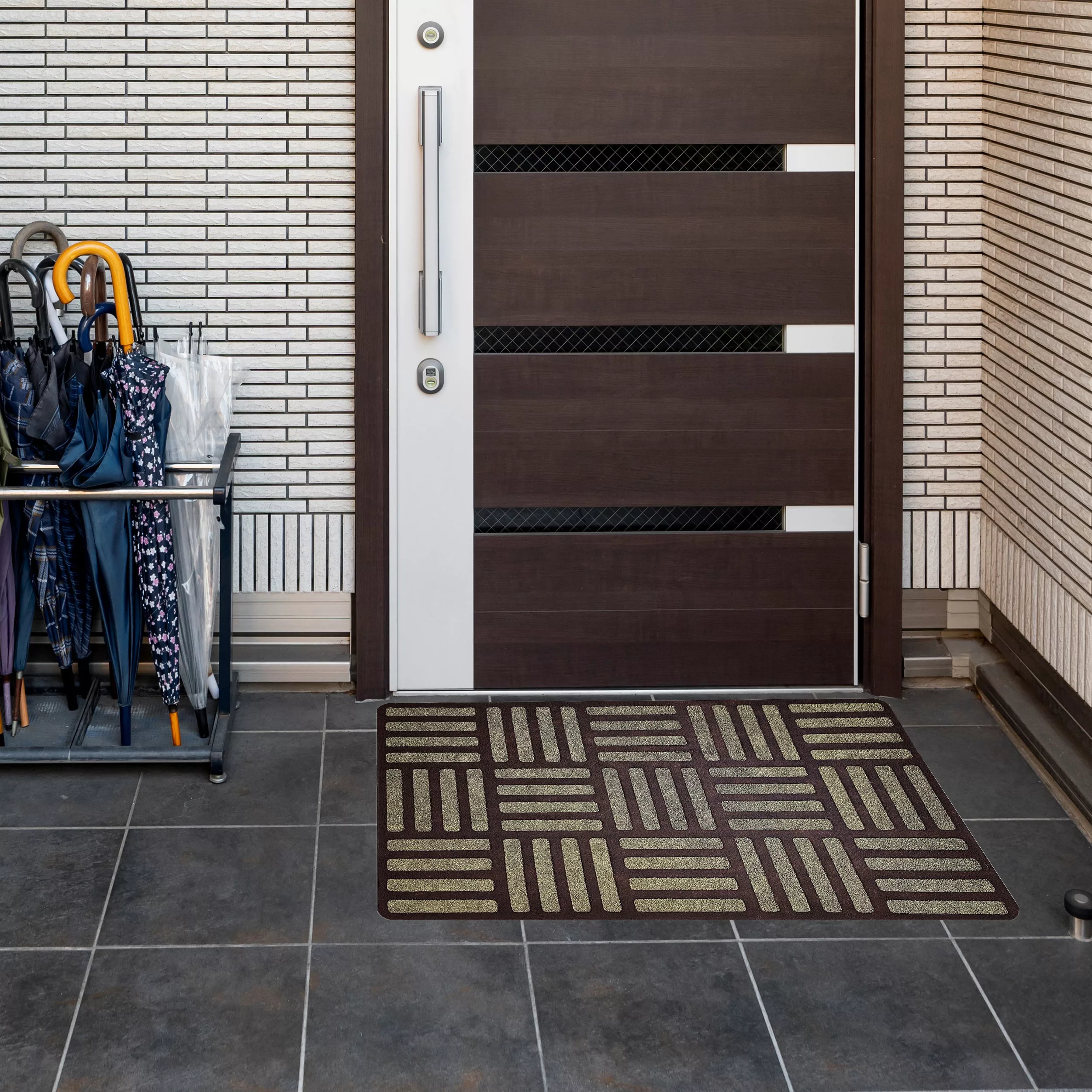 پادری مدل دو لایه طرح برجسته کد A.802 سایز 75x45 سانتی متر