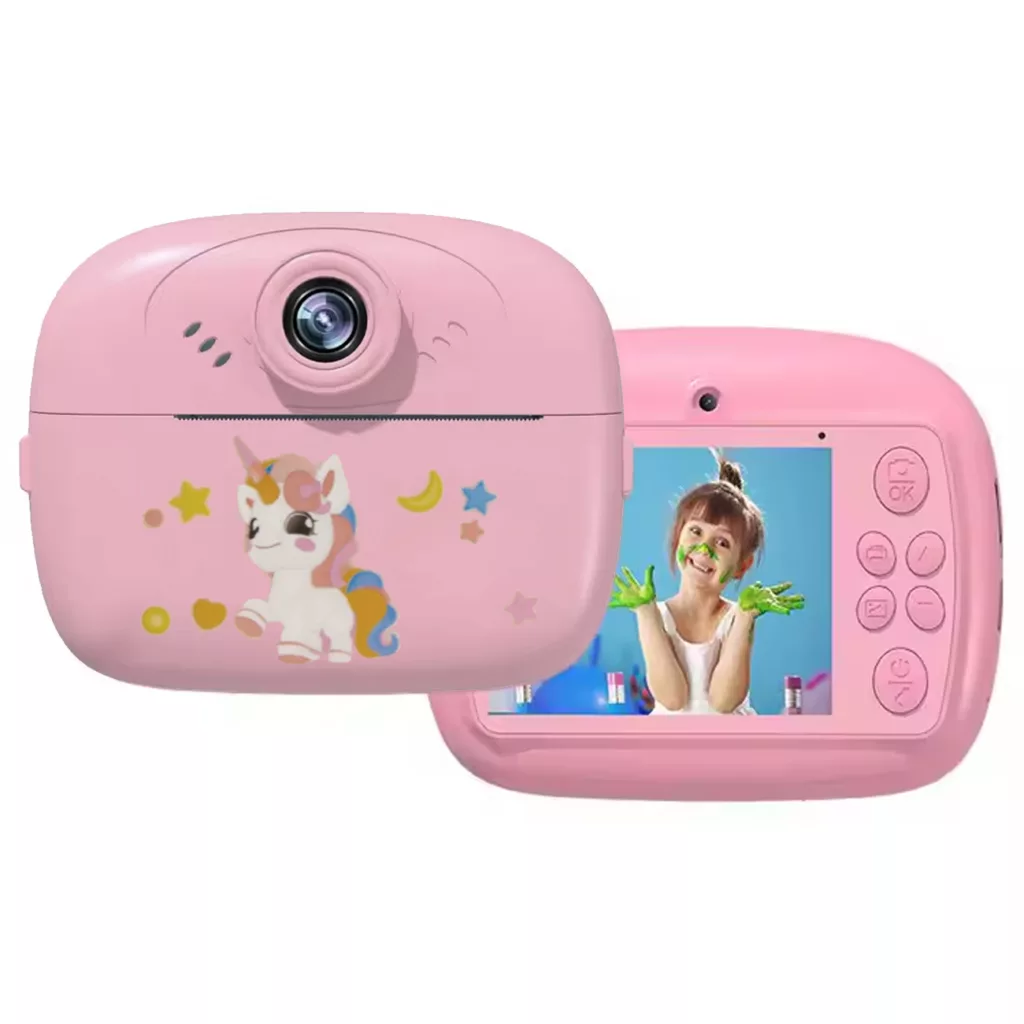 دوربین عکاسی کودک پرینتر دار چاپ سریع مدل Kids Print Camera