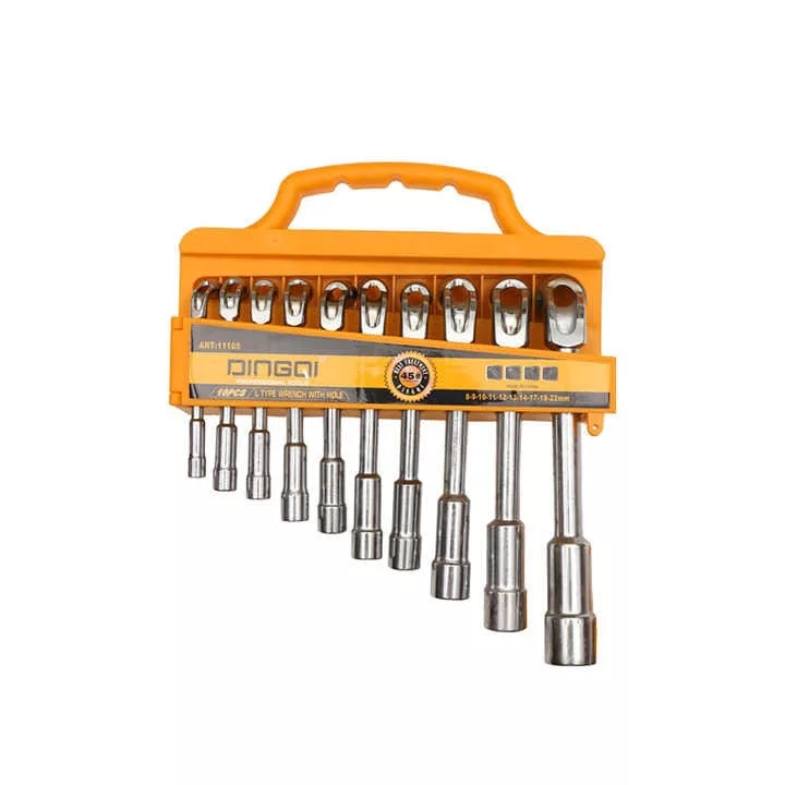 آچار دو سر بکس دینگشی مدل 11105 مجموعه 10 عددی