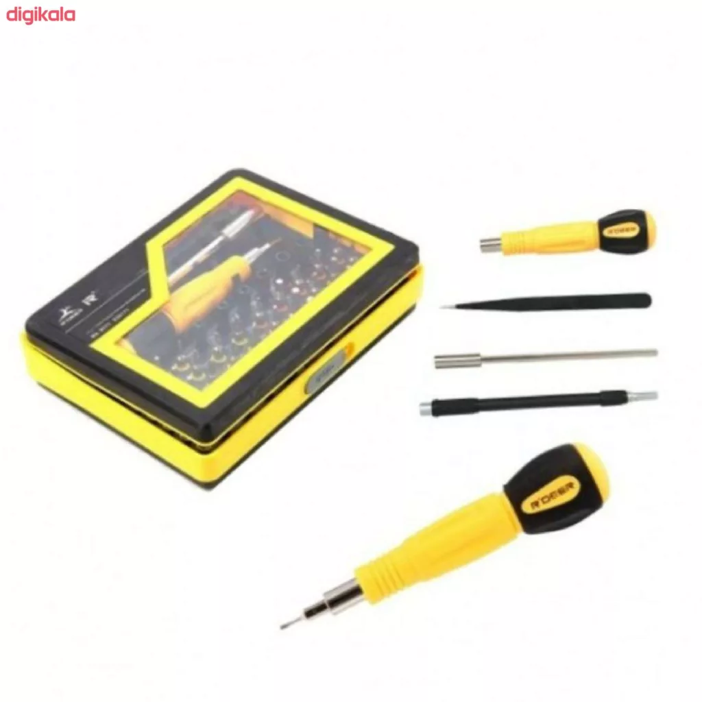 پیچ گوشتی و سری پیچ گوشتی  اردیر مدل 9171 مجموعه 53 عددی