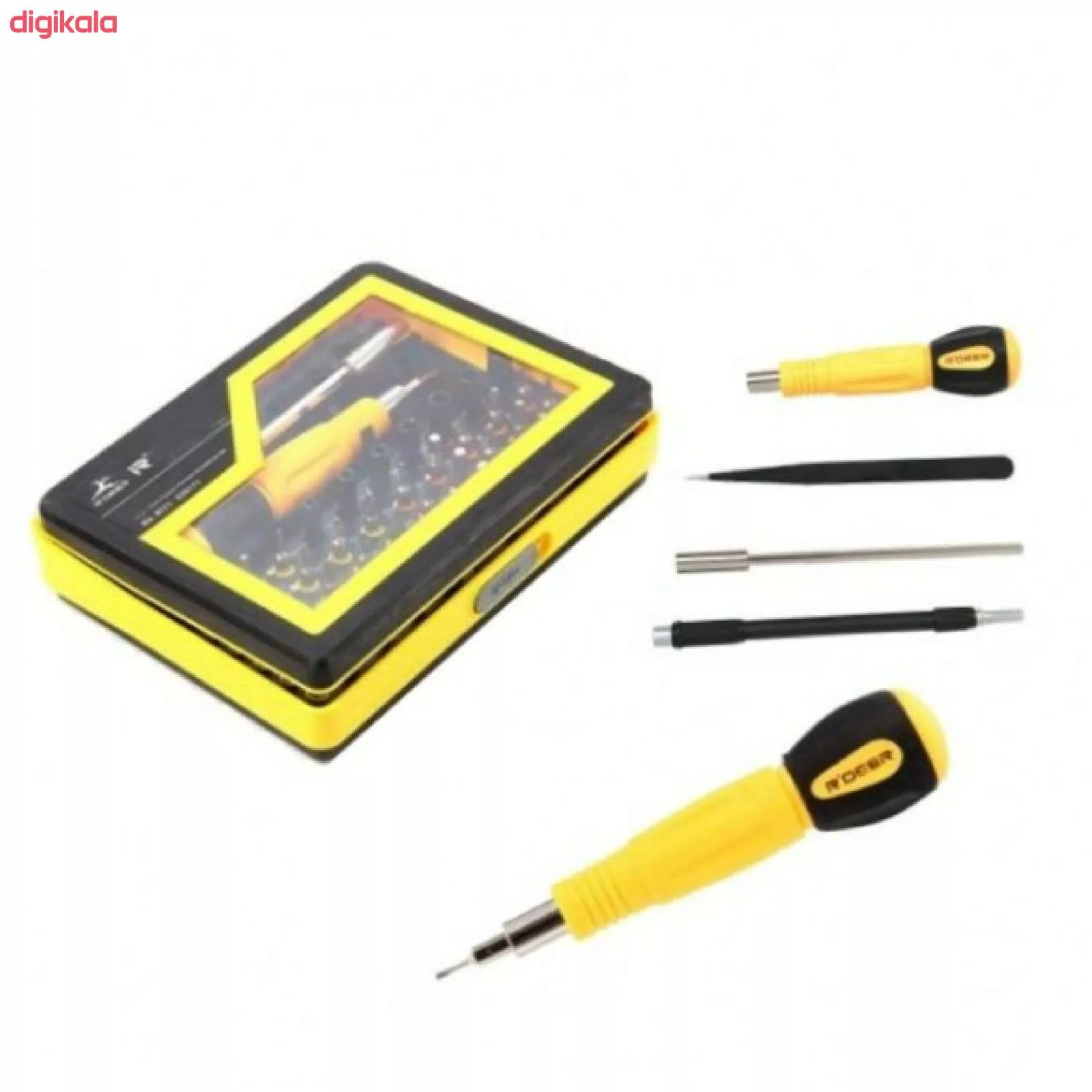 پیچ گوشتی و سری پیچ گوشتی  اردیر مدل 9171 مجموعه 53 عددی