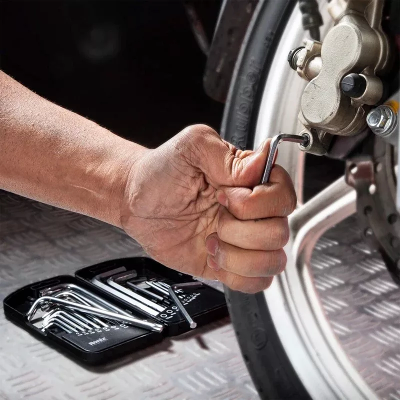 آچار آلن و ستاره ای رونیکس مدل 2051HEX-KEY مجموعه 18 عددی