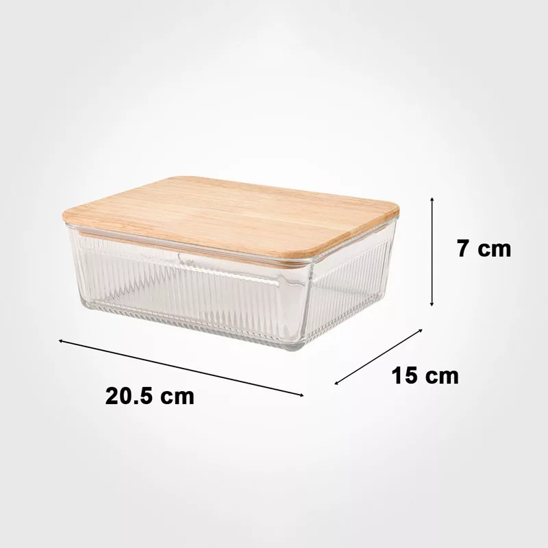 ظرف نگهدارنده لیمون مدل شیاردار