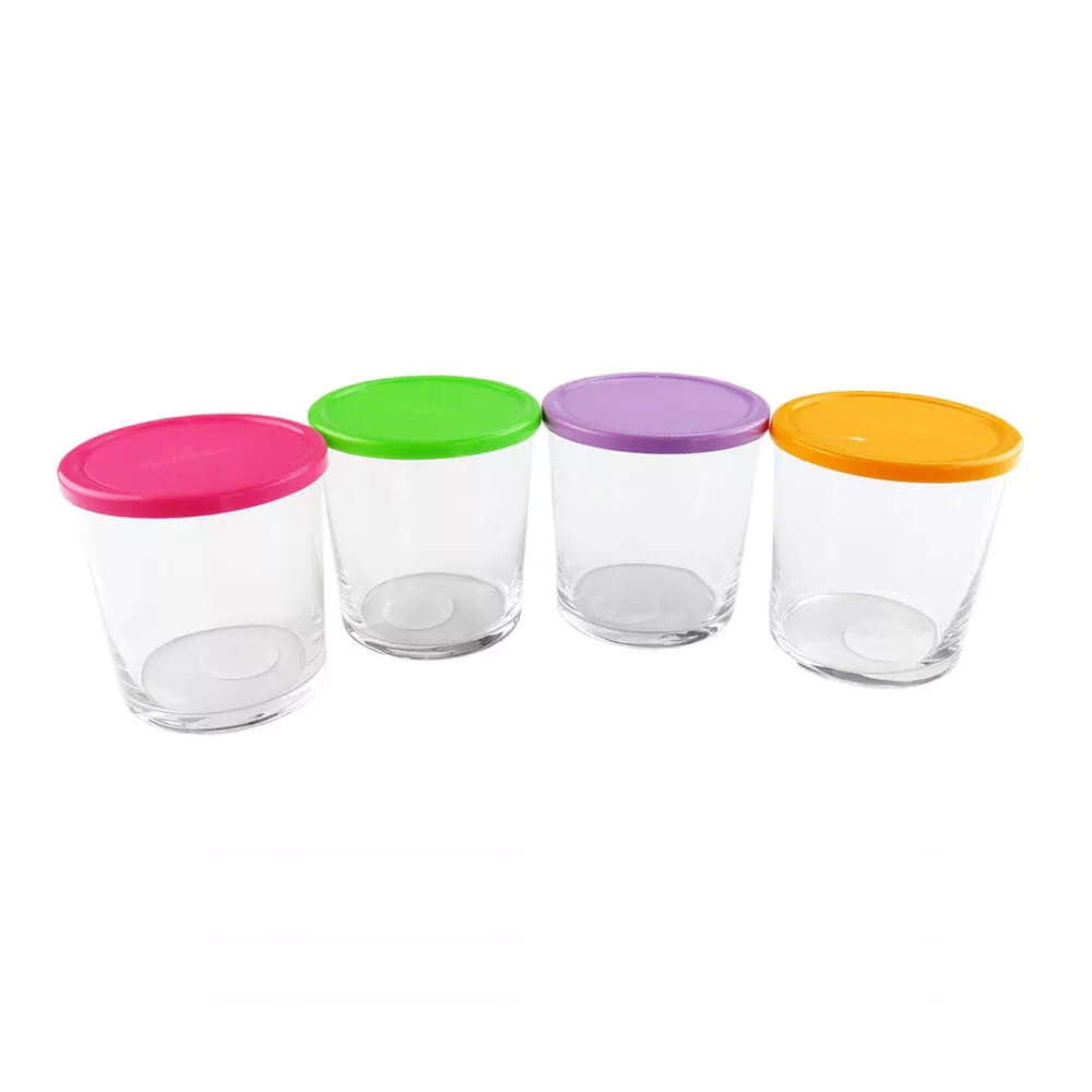 ظرف نگهدارنده پاشاباغچه مدل BISTRO کد 95196 بسته چهار عددی