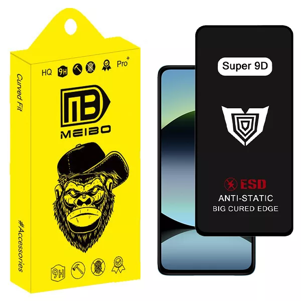 محافظ صفحه نمایش میبو مدل Super 9D Glavers مناسب برای گوشی موبایل شیائومی redmi Note 14