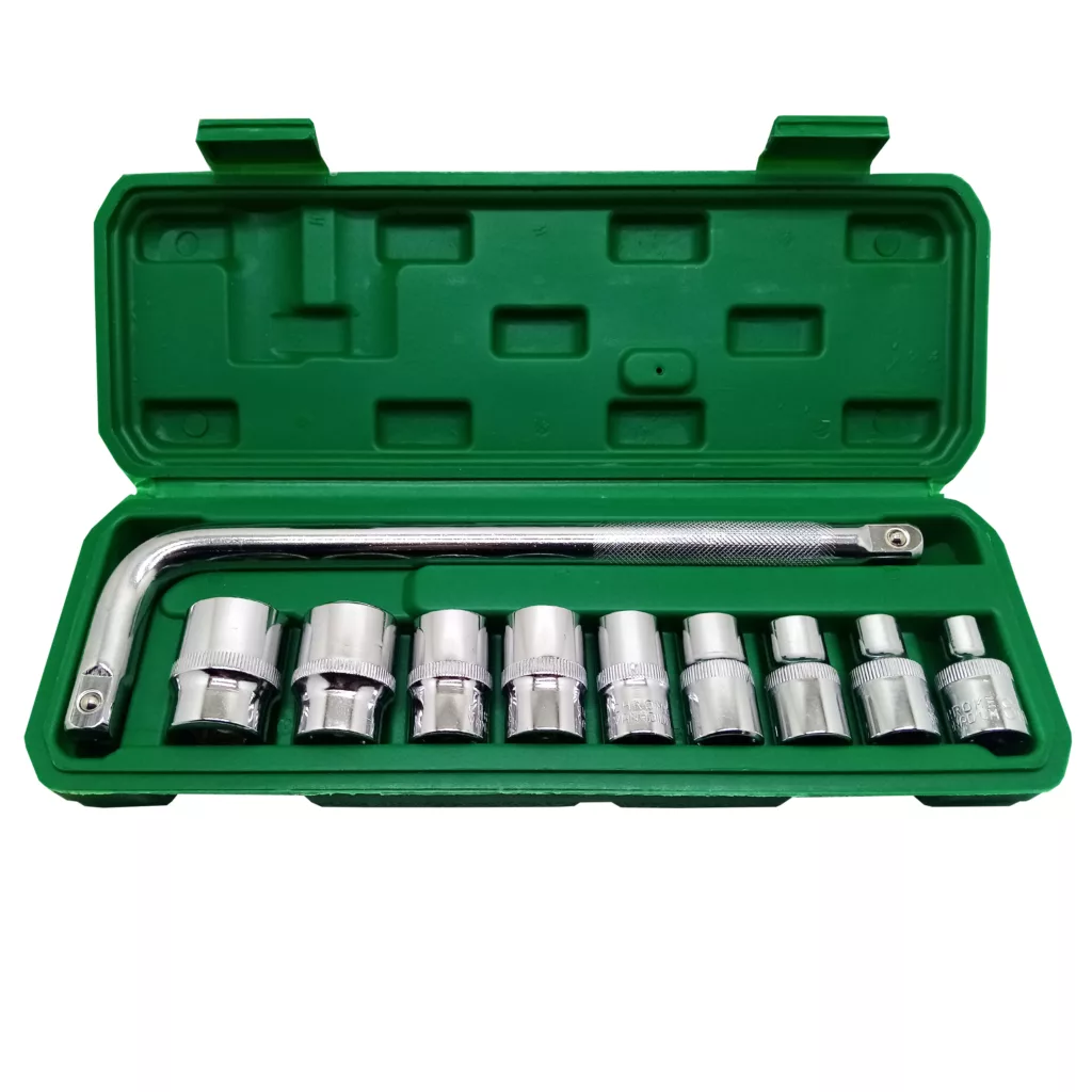 آچار بکس مدل GH10 مجموعه 10 عددی