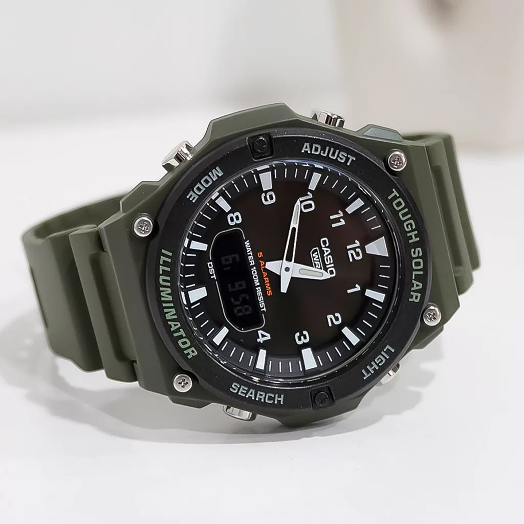 ساعت مچی عقربه‌ای کوارتز مردانه کاسیو مدل AQ-S820W-3B