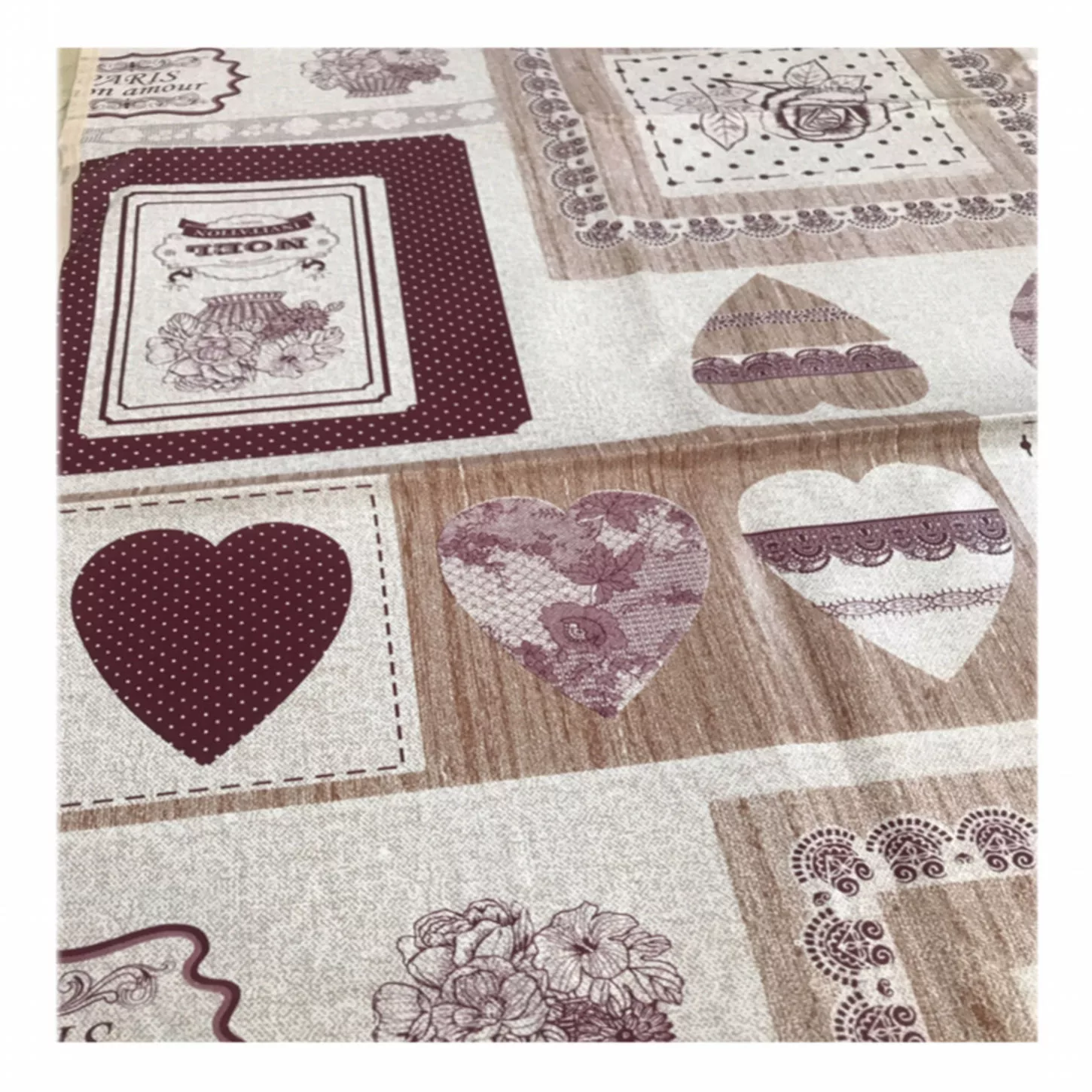 سفره 18 نفره مدل ماژستیک طرح 2 رو  کد 05 سایز 400×140 سانتی متر