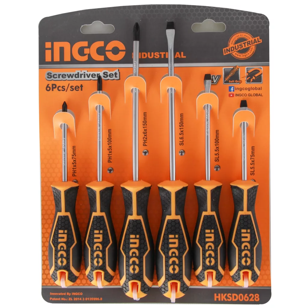 مجموعه 6 عددی پیچ گوشتی اینکو مدل 0628