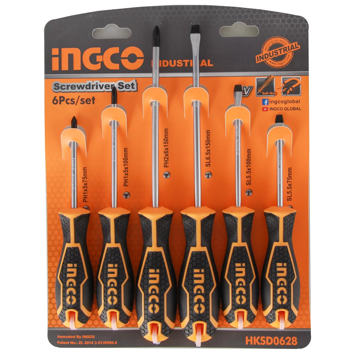 مجموعه 6 عددی پیچ گوشتی اینکو مدل 0628