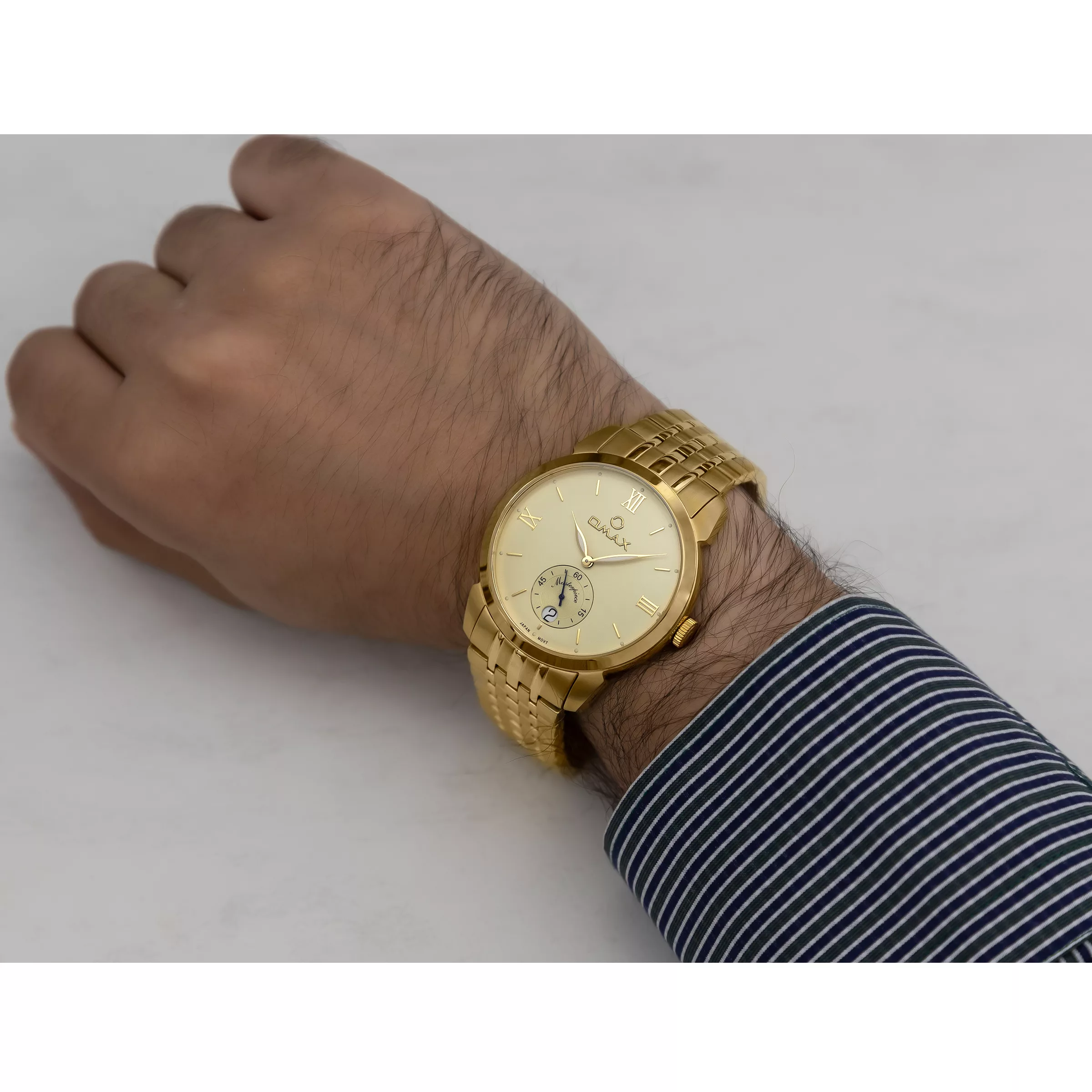 ساعت مچی عقربه‌ای مردانه اوماکس مدل MG06G11IO