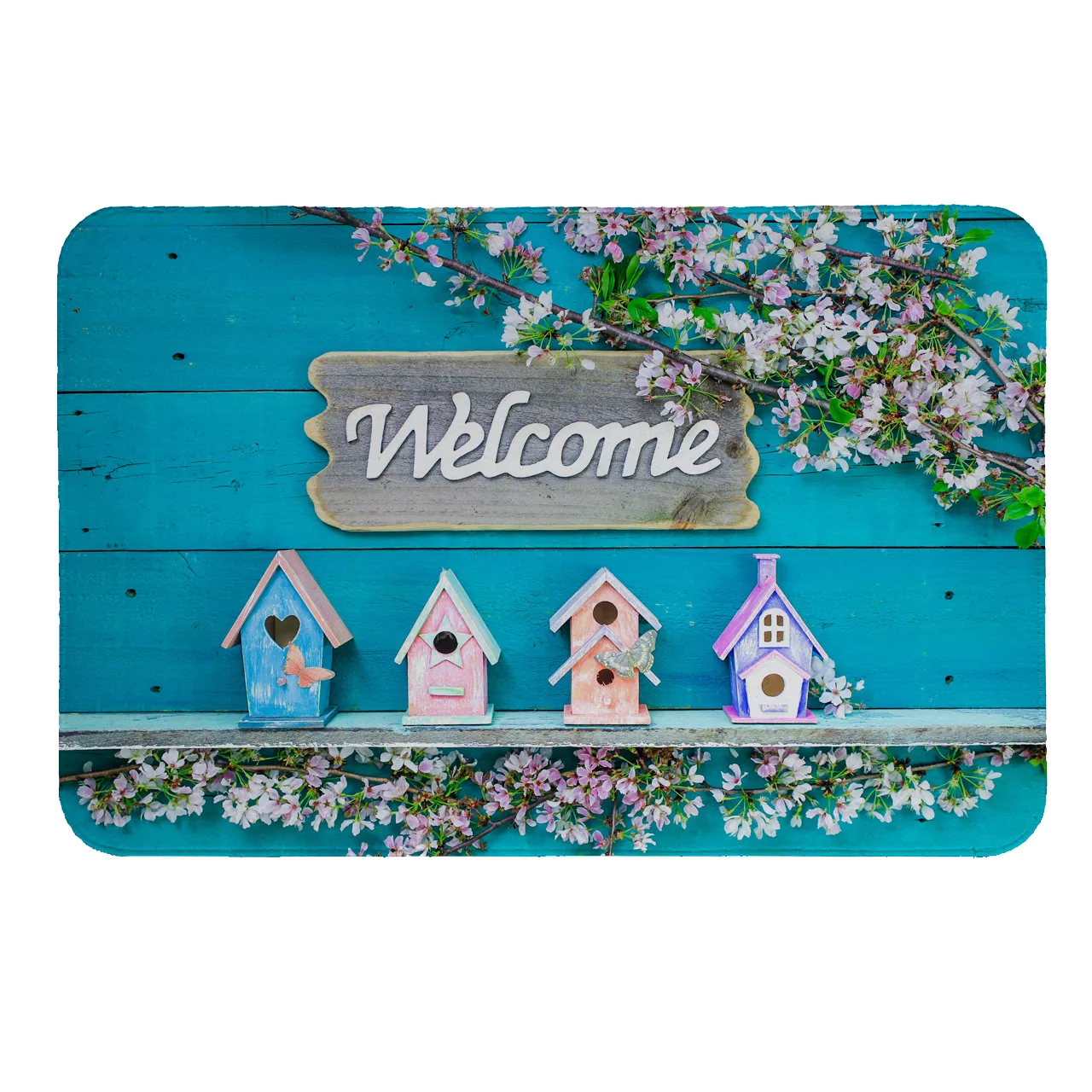 پادری طرح welcome کد 5852 سایز 110 × 80 سانتی متر