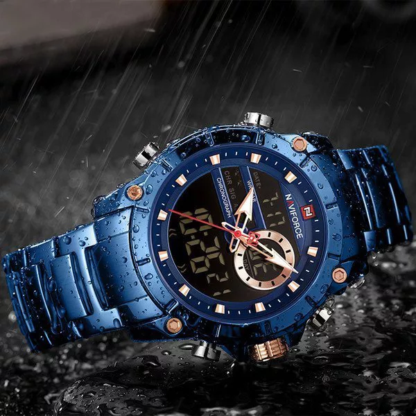 ساعت مچی عقربه‌ای کوارتز مردانه نیوی فورس مدل  NF9163M - SO