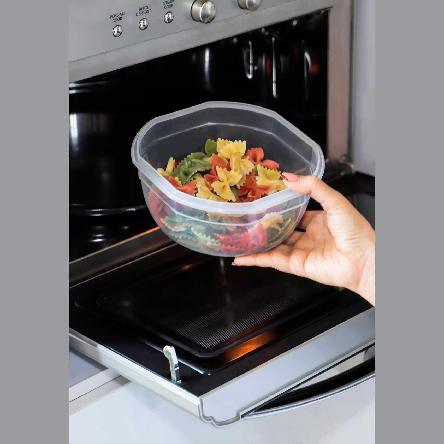 ظرف نگهدارنده ویرو پلاستیک مدل 307 مجموعه 5 عددی