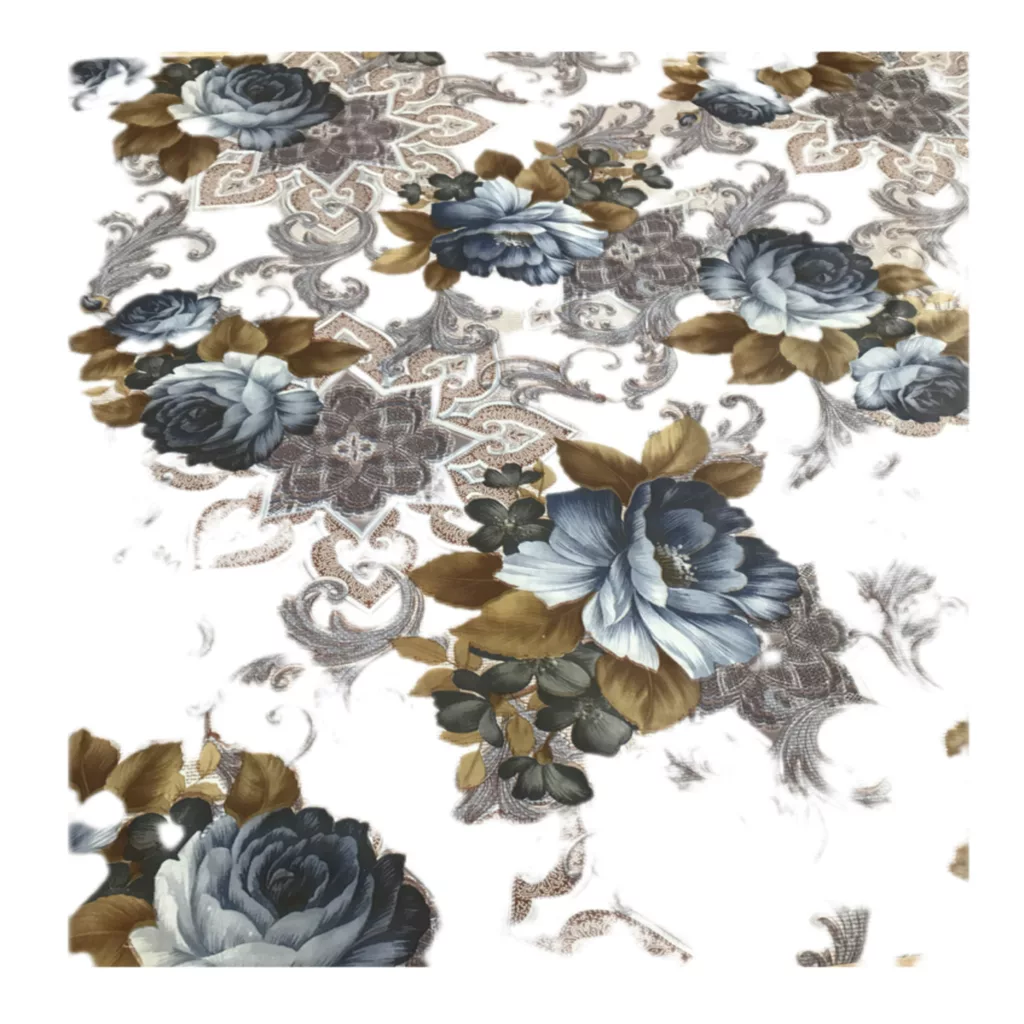 سفره 3 نفره مدل ماژستیک طرح 2 رو کد 01