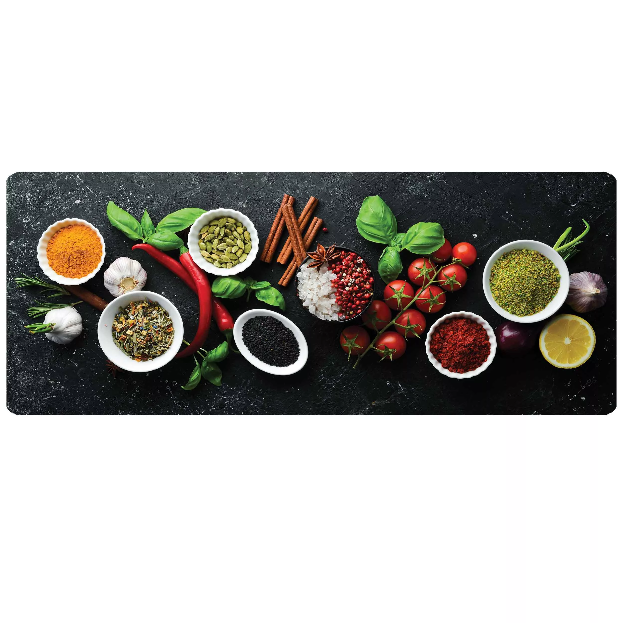 پادری مدل عریض جلوسینکی طرح آشپزخانه کد L6-632 سایز 46x109 سانتی متر