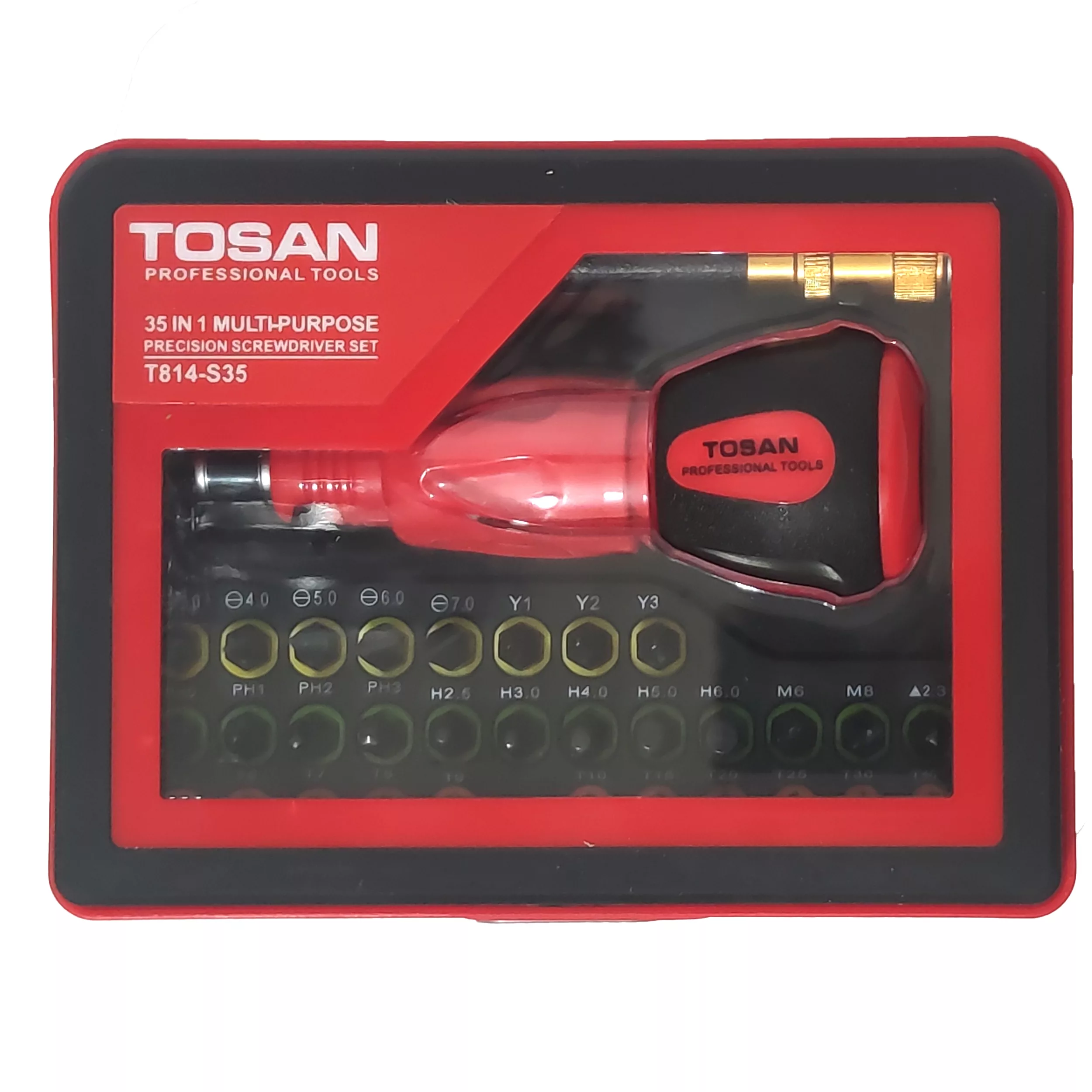 مجموعه 35 عددی پیچ گوشتی توسن مدل T814-S35