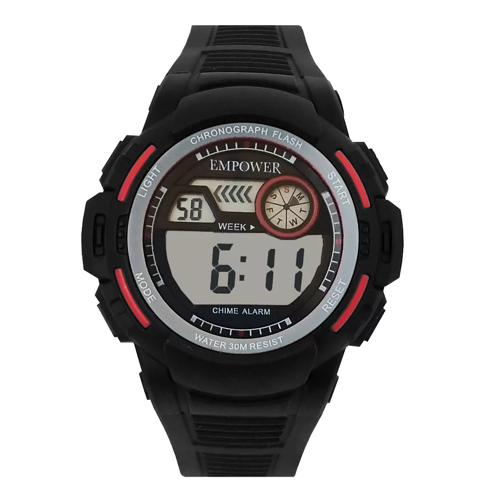 ساعت مچی دیجیتال مردانه امپاور مدل SPORT چراغدار کد 074