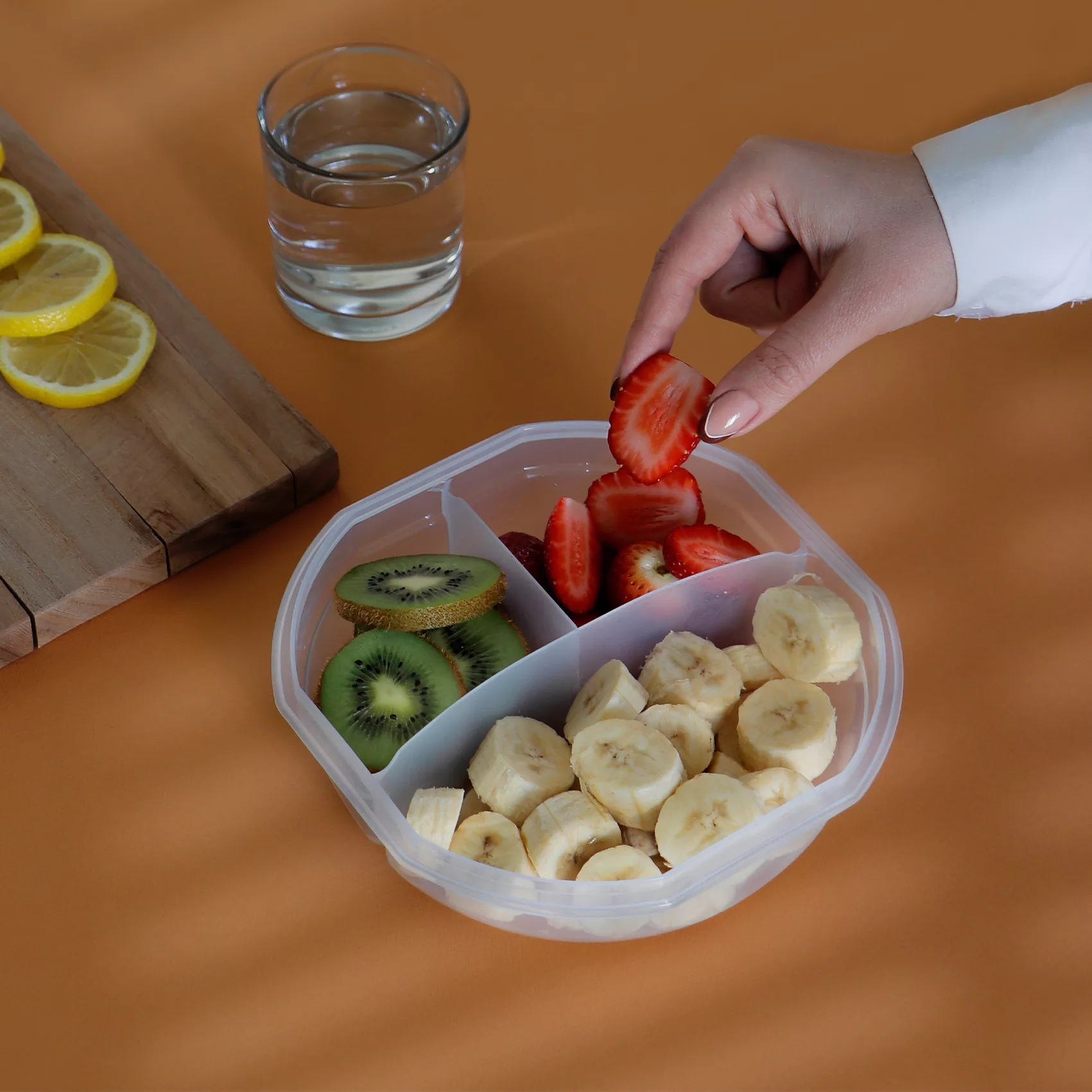 ظرف نگهدارنده ویرو پلاستیک مدل 3 خانه کد 305.3