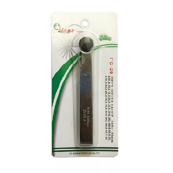 آچار فیلر هنس مدل H-20 مجموعه 20 عددی