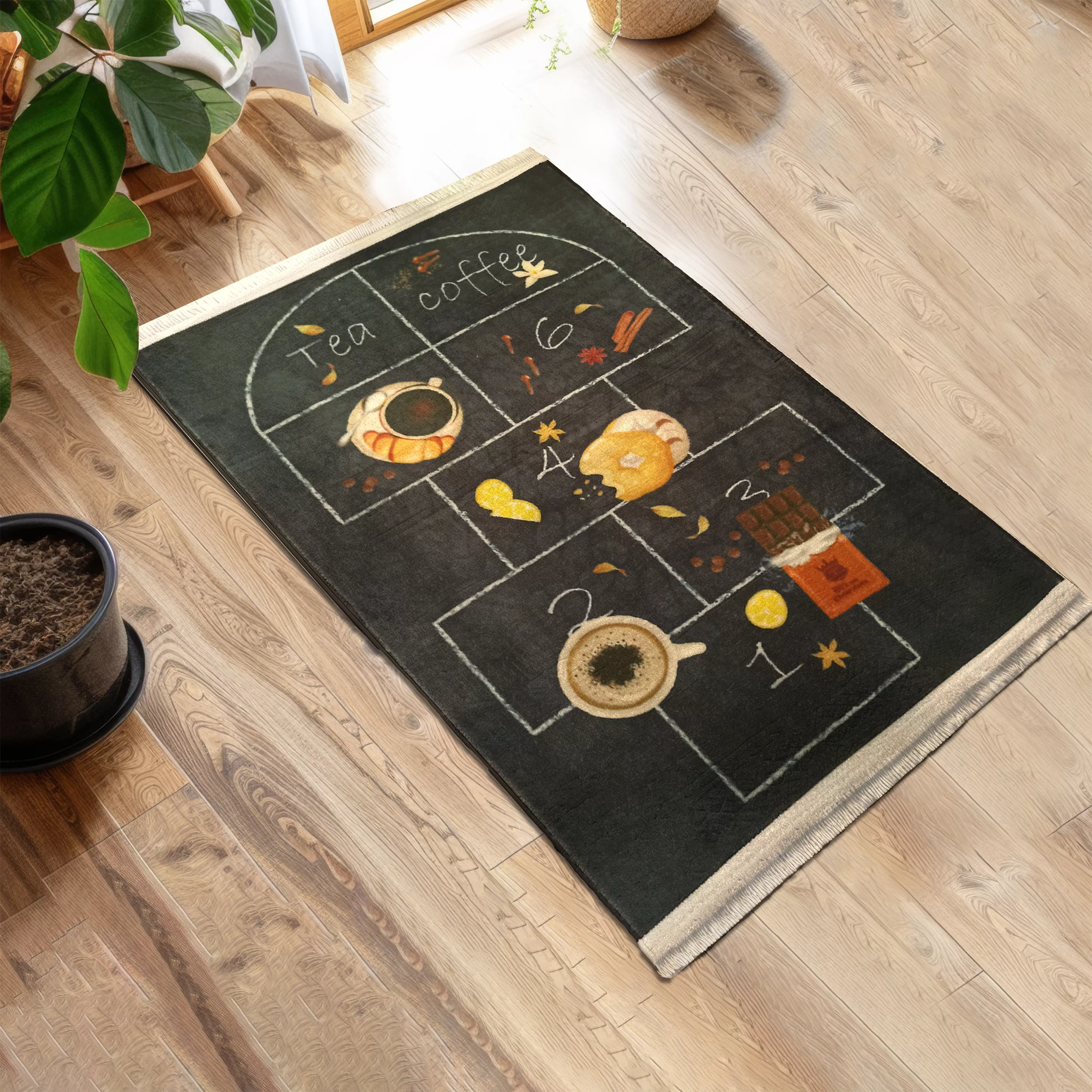 پادری طرح مستطیل کد M18 سایز 80×50 سانتی متر مناسب برای فضای داخلی و بیرونی