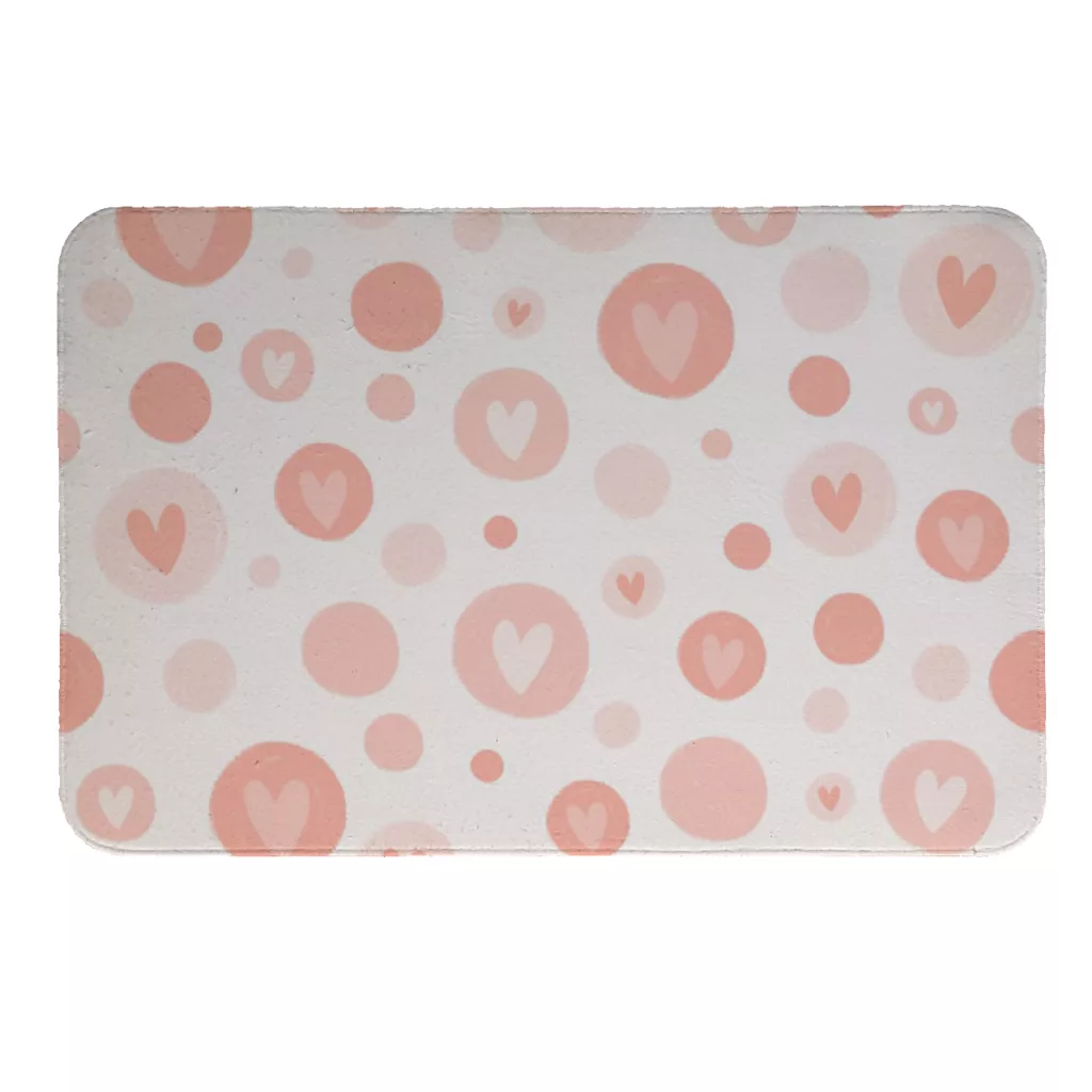 پادری طرح قلبی کد 8157 سایز 80 × 50 سانتی متر