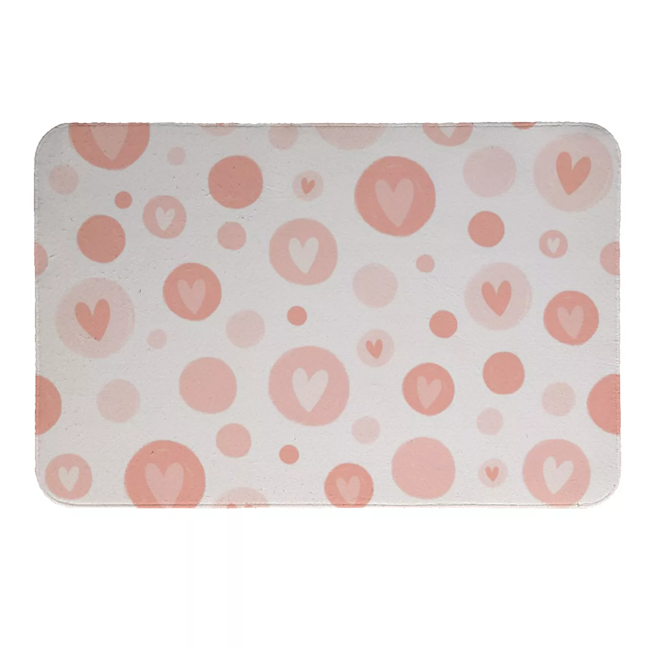 پادری طرح قلبی کد 8157 سایز 80 × 50 سانتی متر