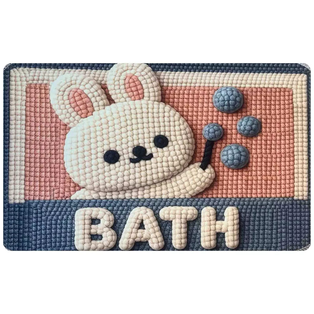 پادری مدل اسفنجی طرح ترک کد RS.122 سایز 70×50 سانتی‌متر مناسب برای فضای داخلی