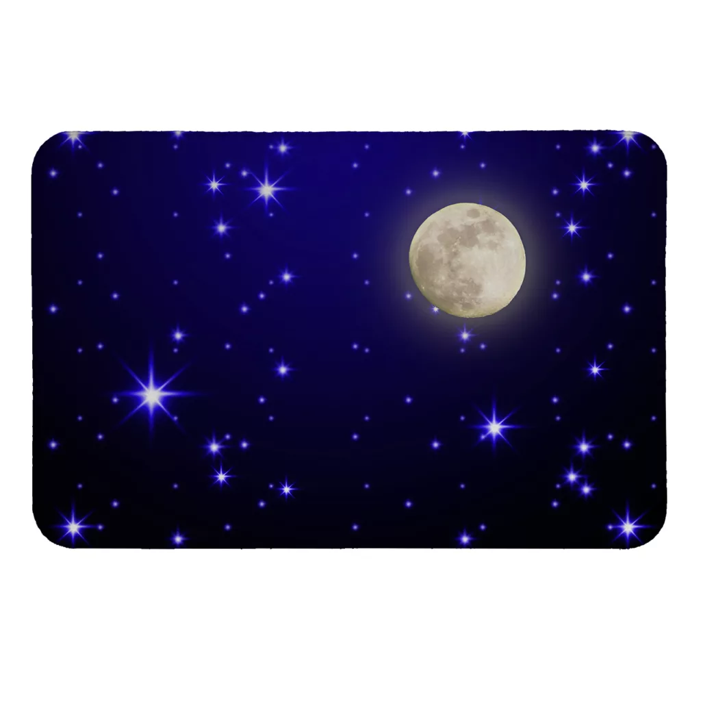 پادری طرح ماه کد 5778 سایز 80 × 50 سانتی‌متر