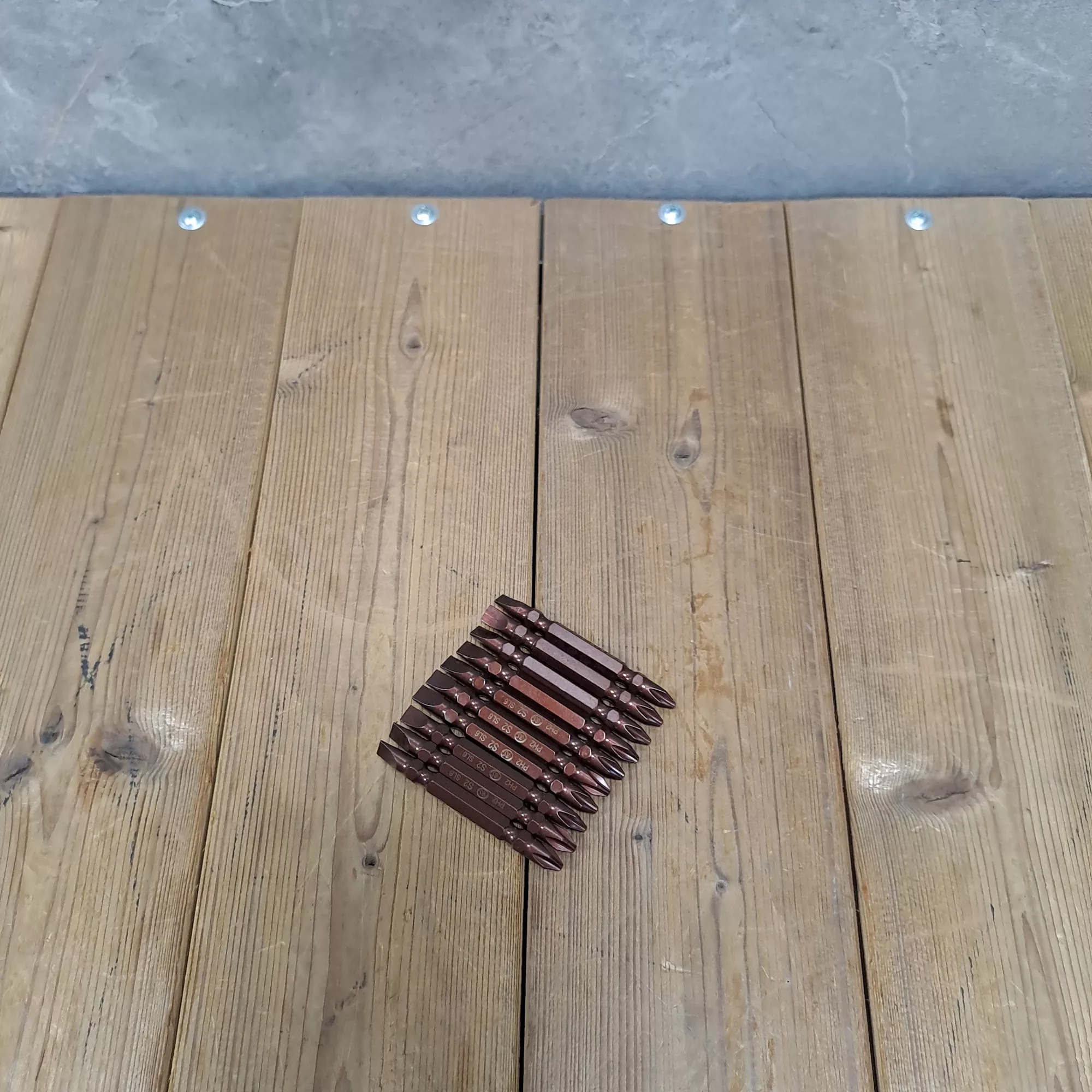 سری پیچ گوشتی یک سر چهارسو یک سر دو سو مدل 10PS بسته 10 عددی