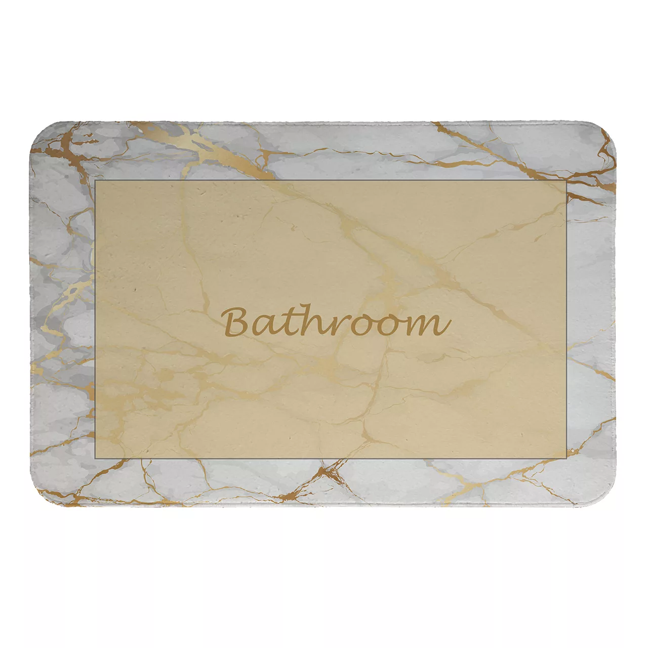 پادری  طرح حمام کد 8721 سایز 50 × 70 سانتی متر