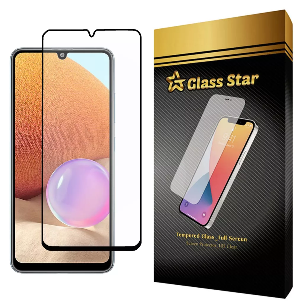 محافظ صفحه نمایش گلس استار مدل CAG مناسب برای گوشی موبایل سامسونگ Galaxy A32