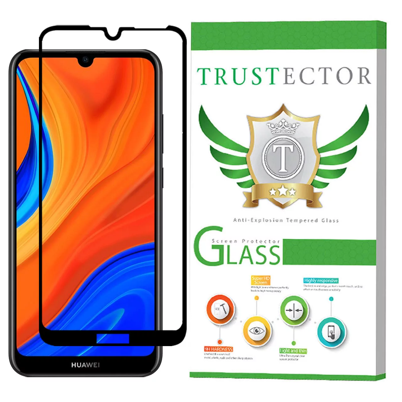 محافظ صفحه نمایش سرامیکی تراستکتور مدل CMC-T مناسب برای گوشی موبایل هوآوی Y6s