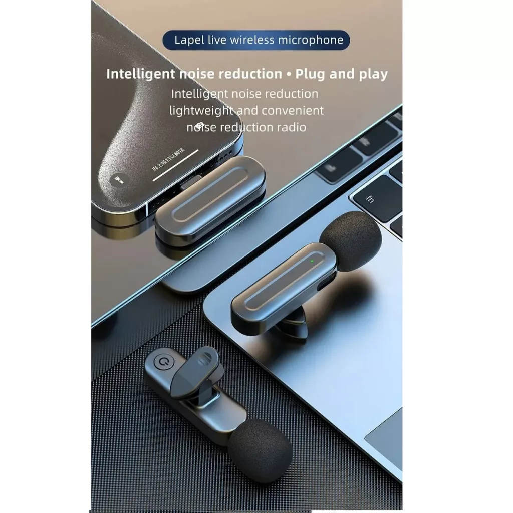 میکروفن بی سیم مدل SX25 Dual با درگاه اتصال Type-c