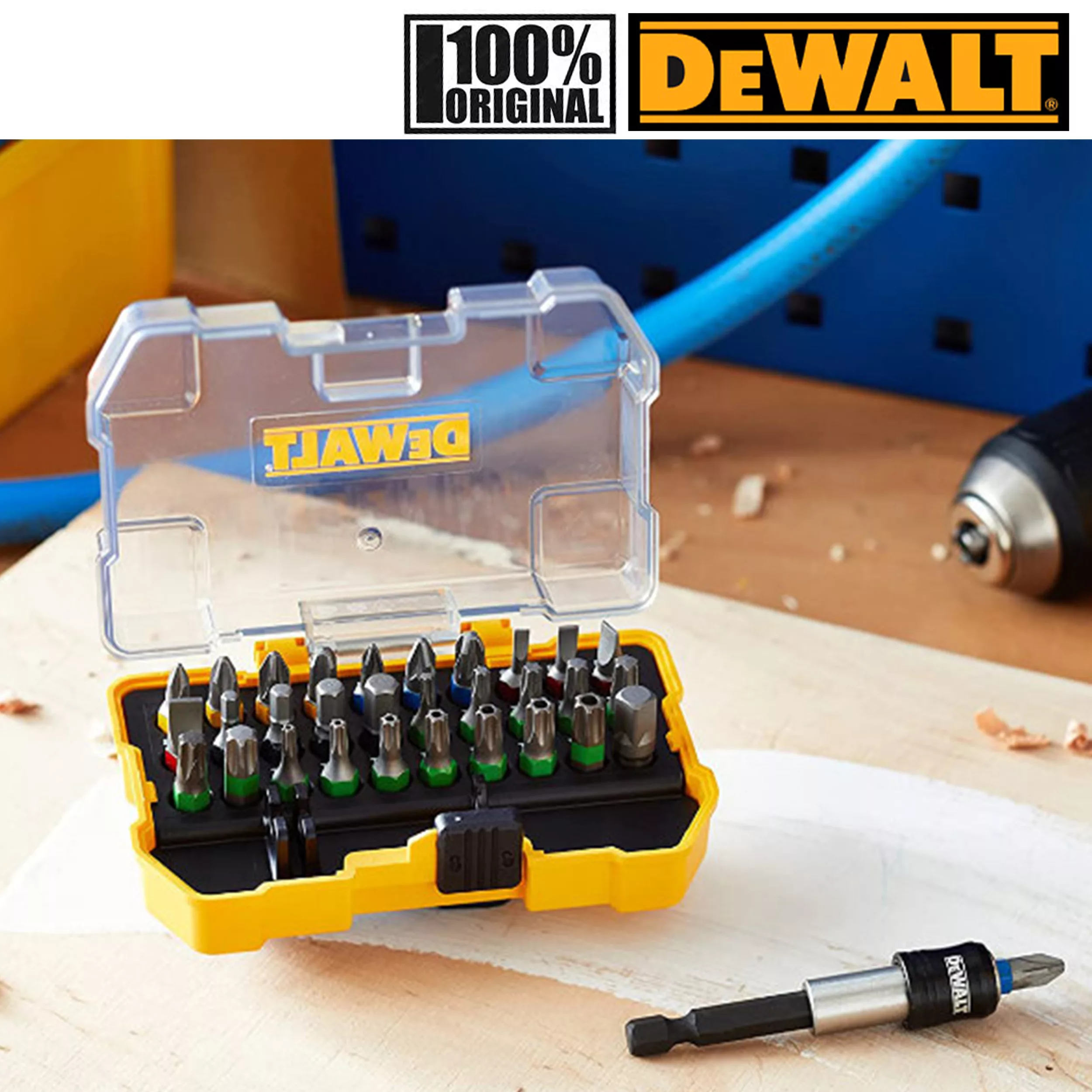 مجموعه 32 عددی سری پیچ گوشتی شارژی دیوالت مدل DT7969