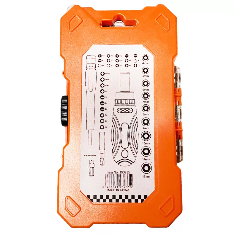 پیچ گوشتی و سری پیچ گوشتی فایندر مدل 193235 مجموعه 38 عددی