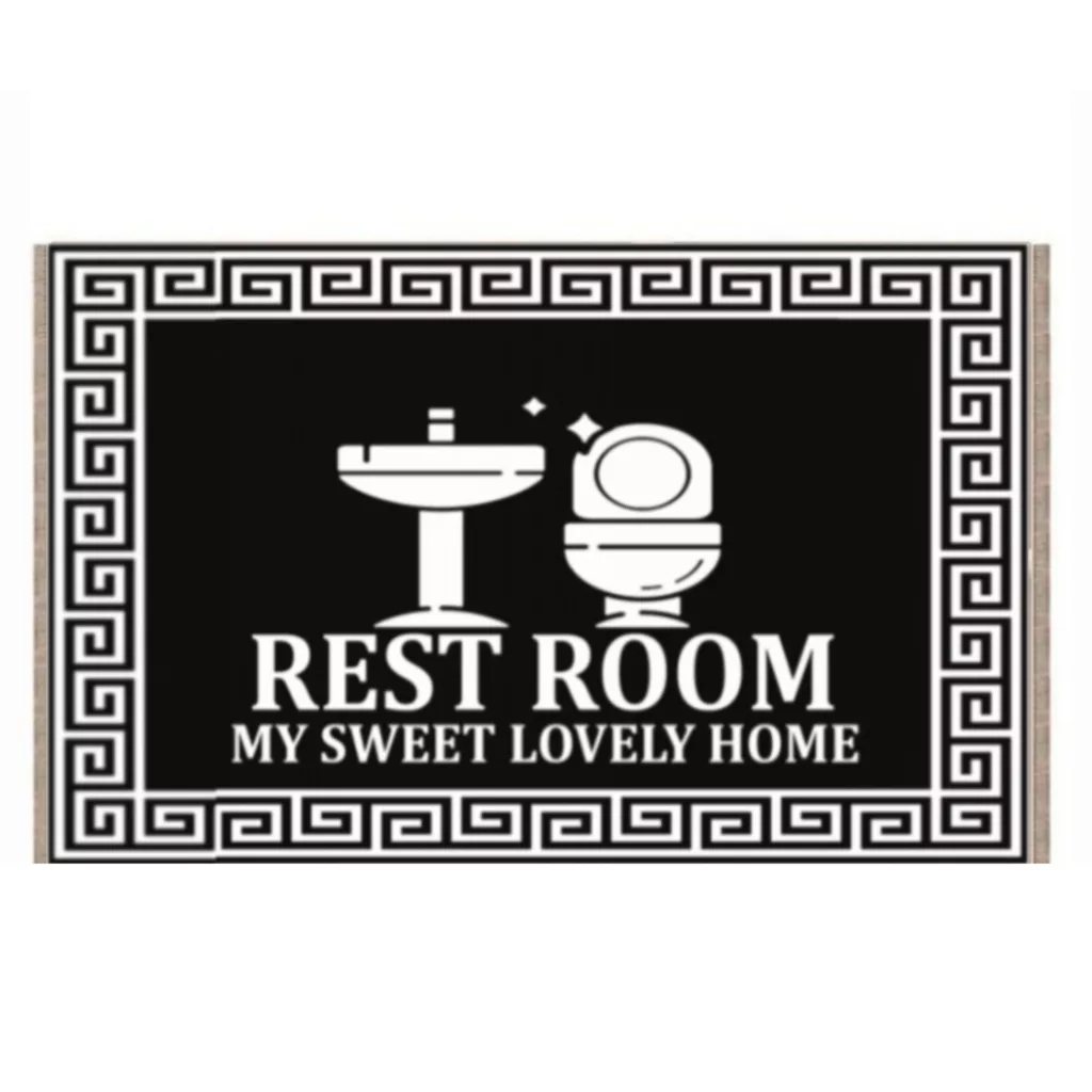 پادری طرح سرویس بهداشتی مدل ترمزدار کد 205 سایز 50×80 سانتی متر