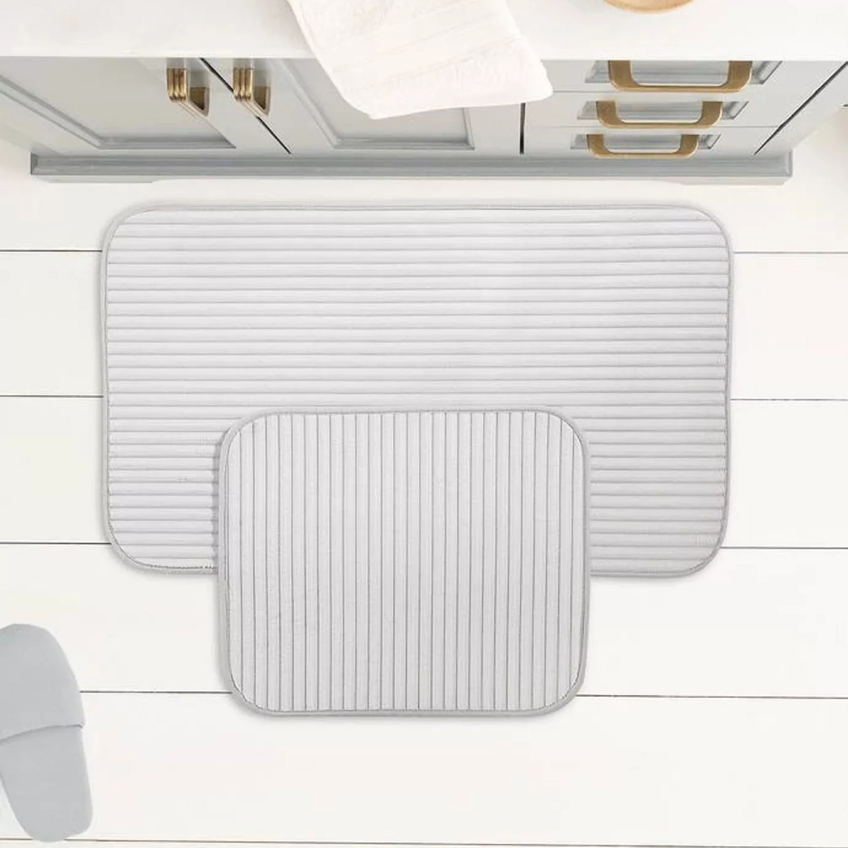 پادری مادام کوکو مدل Mathılda Acik Gri مجموعه 2 عددی