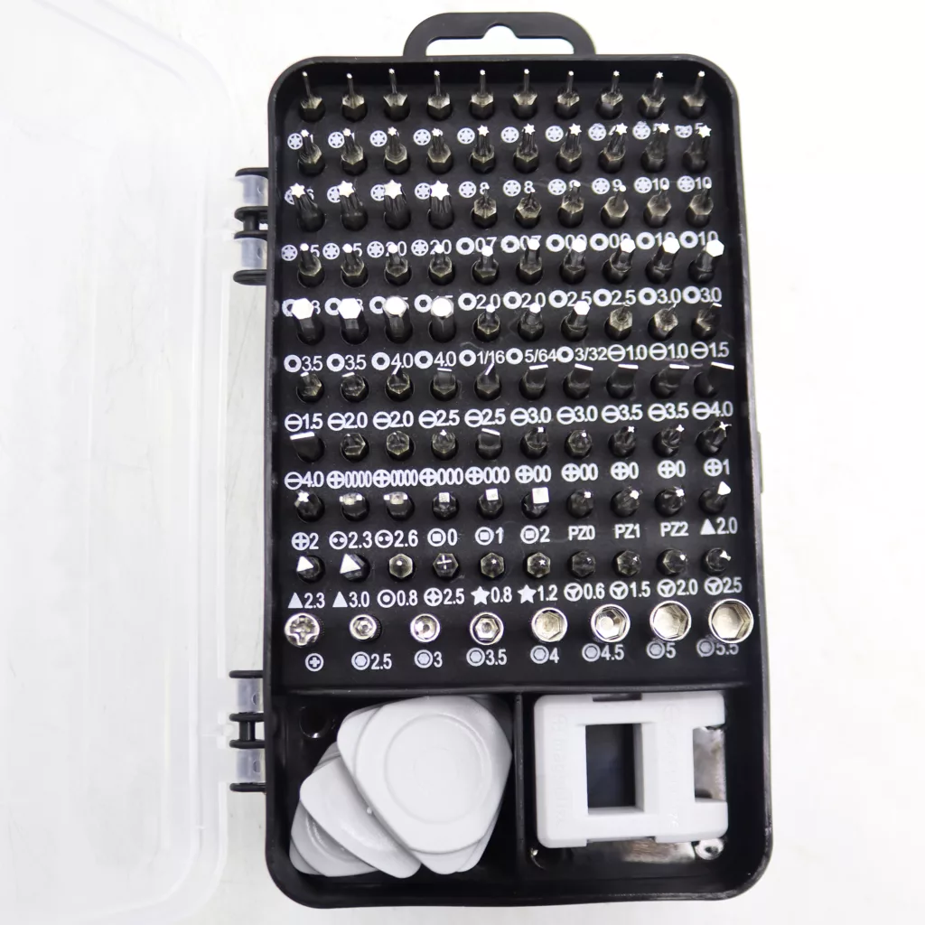 سری پیچ گوشتی سامکو مدل YP-0115 مجموعه 115 عددی