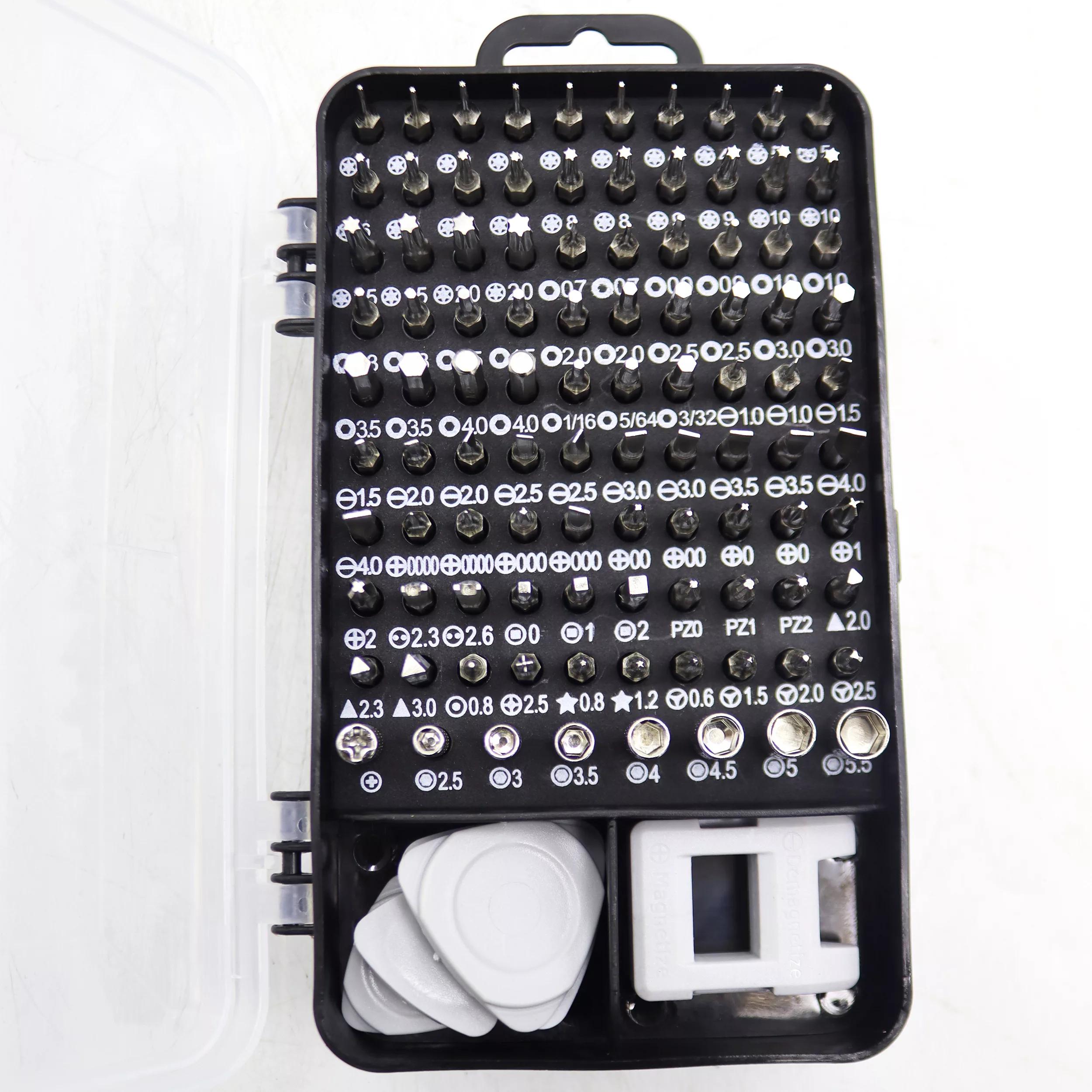 سری پیچ گوشتی سامکو مدل YP-0115 مجموعه 115 عددی