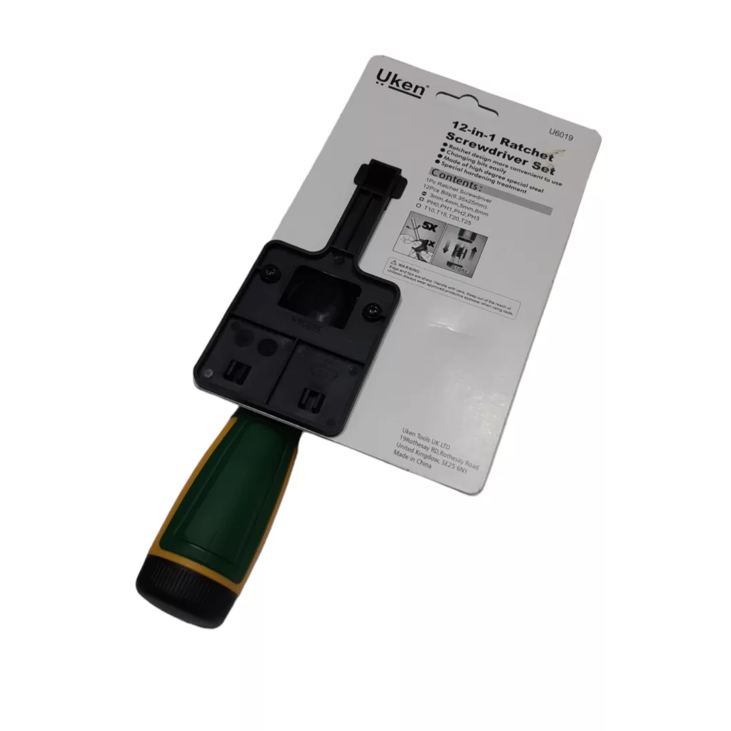 پیچ گوشتی مشتی  یوکن مدل U6019 مجموعه 12 عددی