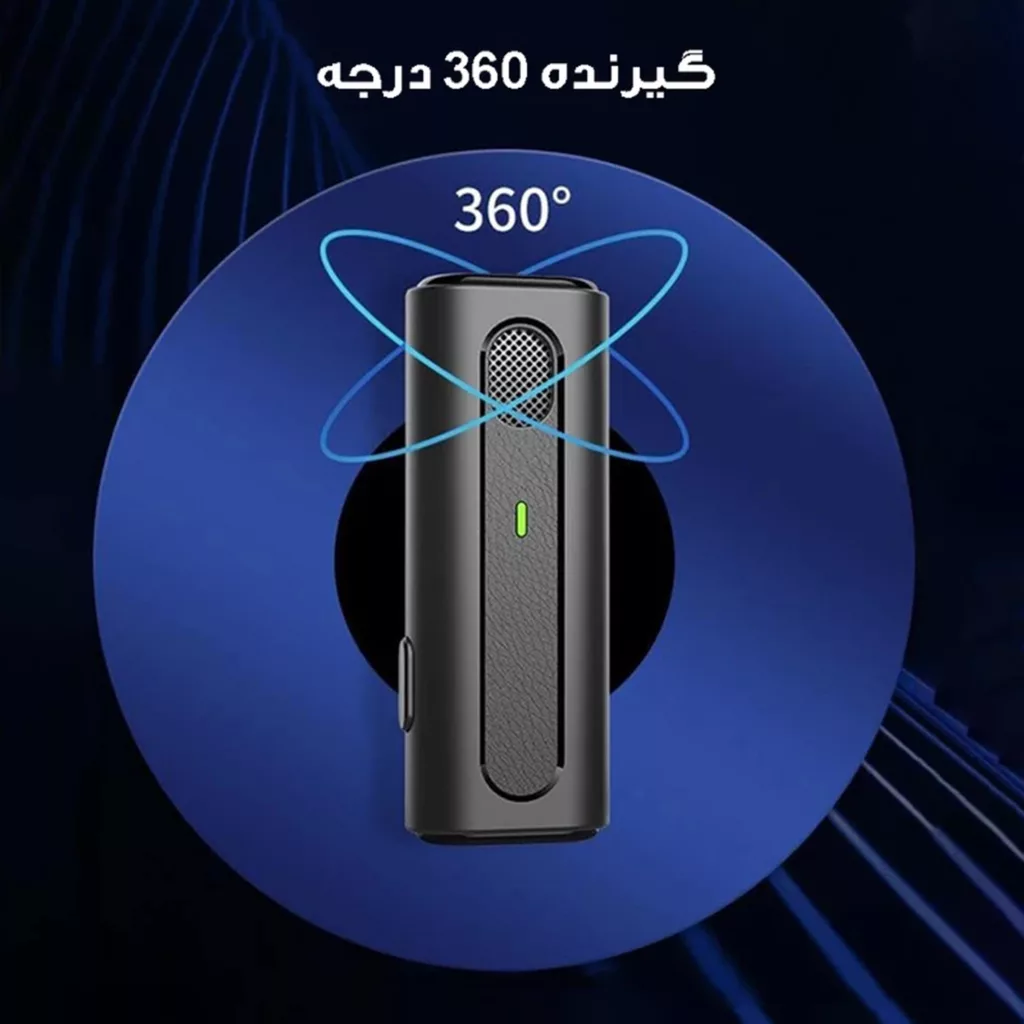 ست میکروفون بی سیم مدل 91-lightning