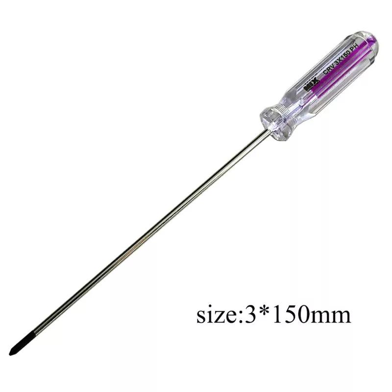 پیچ گوشتی چهارسو میکس مدل AT-3x150 مجموعه 3 عددی