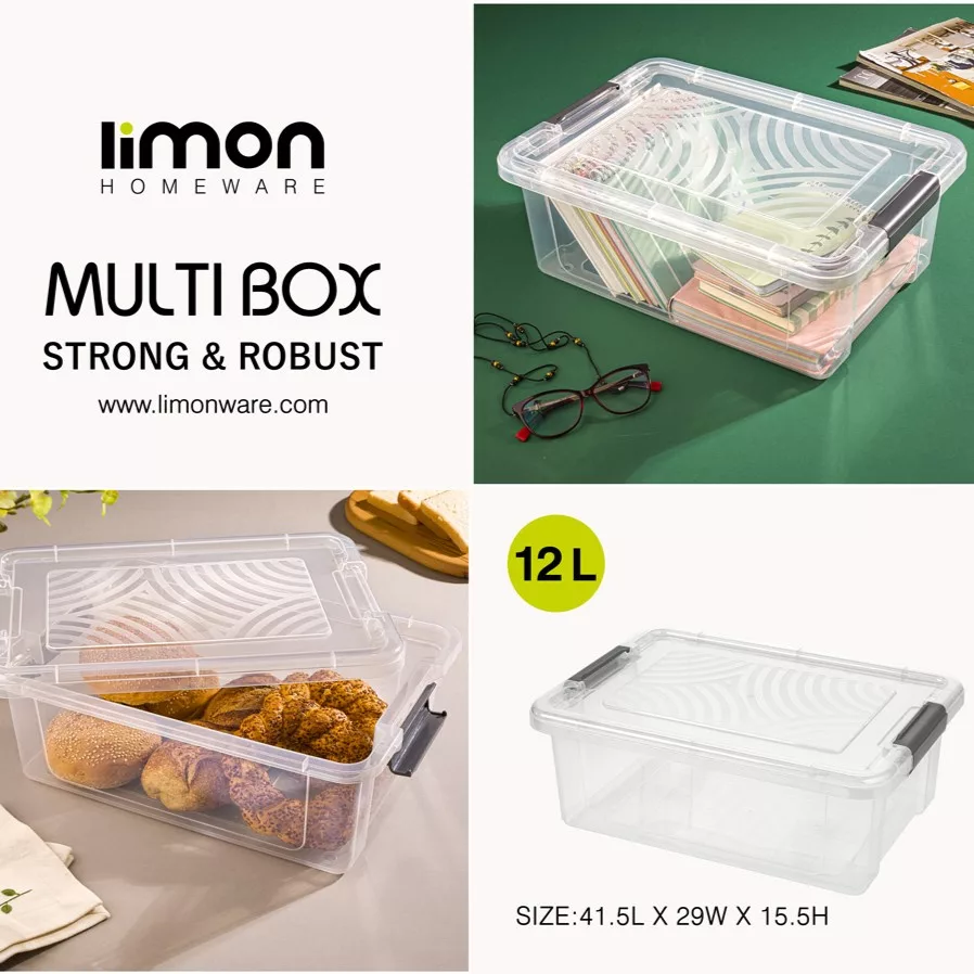 ظرف نگهدارنده لیمون مدل باکس مستطیل H2399