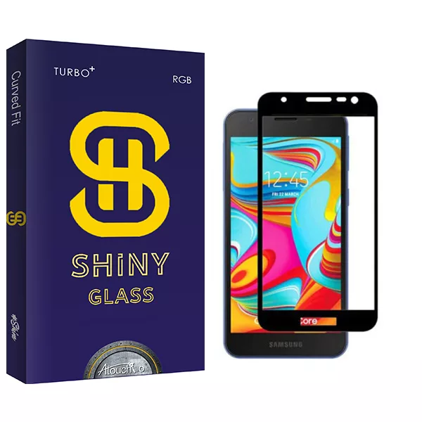محافظ صفحه نمایش شیشه ای آتوچبو مدل Shiny Glass مناسب برای گوشی موبایل سامسونگ Galaxy A2 Core
